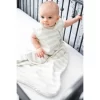 Ecolino Organic Cotton Basic Baby Swaddle Wrap, Gray, 6-18 Months