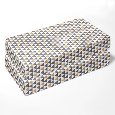 Bacati - Woodlands Forest Animals Beige/Grey 10 Pc Crib Bedding Set With 2 Crib Fitted Sheets 8 Bacati - Woodlands Forest Animals Beige/Grey 10 Pc Crib Bedding Set With 2 Crib Fitted Sheets - Image 8