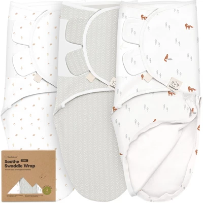 3pk Soothe Zippy Baby Swaddles 0-3 Months, Newborn Sleep Sacks, Zipper Swaddle, Wearable Swaddle Blanket 15 3pk Soothe Zippy Baby Swaddles 0-3 Months, Newborn Sleep Sacks, Zipper Swaddle, Wearable Swaddle Blanket - Image 15