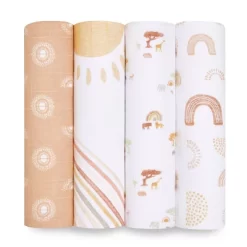 Aden + Anais Muslin Swaddle Blankets - 4pk -Nursery Nest Deals Store GUEST fcbeaedc 5974 40ef 9e97 4d0d8ccf27f9