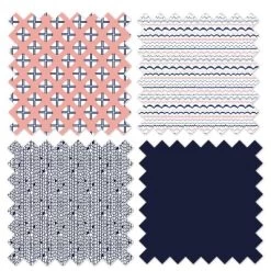 Bacati - Olivia Coral Navy 3 Pc Toddler Bedding Sheet Set 11 Bacati - Olivia Coral Navy 3 Pc Toddler Bedding Sheet Set -Nursery Nest Deals Store GUEST ff65967e ea27 4f97 ae36 aae31a101003 1